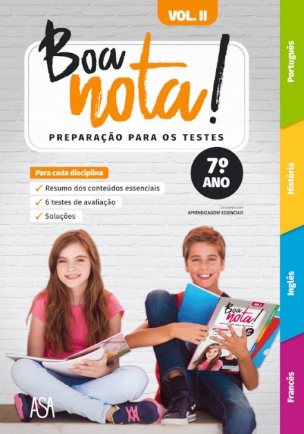 Boa Nota! Preparação para os Testes 7.º ano Vol 2