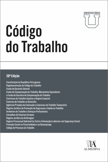 Código Do Trabalho - Ed. Univ