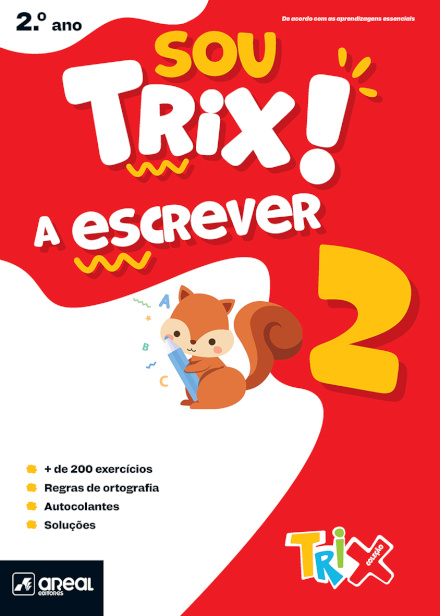 Sou Trix a escrever 2 - 2.º Ano