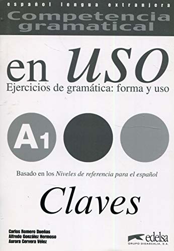 Competencia Gramatical En Uso  A1 - Claves