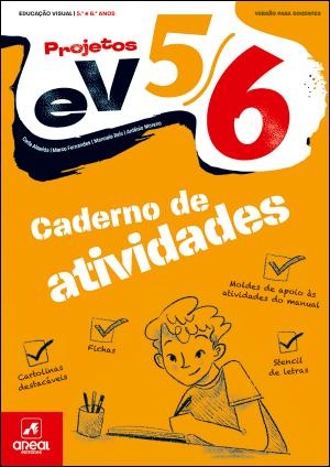 Projetos EV 5/6 - Educação Visual - 5.º e 6.º Anos Caderno de atividades 2024