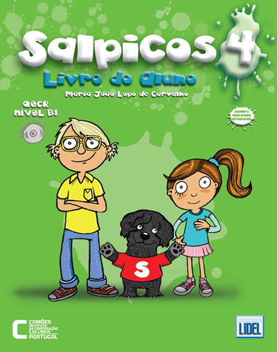 Salpicos 4 - Livro Aluno + Cd Áudio + Livro Atividades