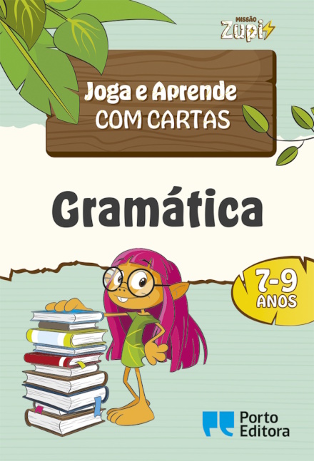 MISSÃO Zupi - Gramática - Joga e Aprende com cartas - 7-9 anos