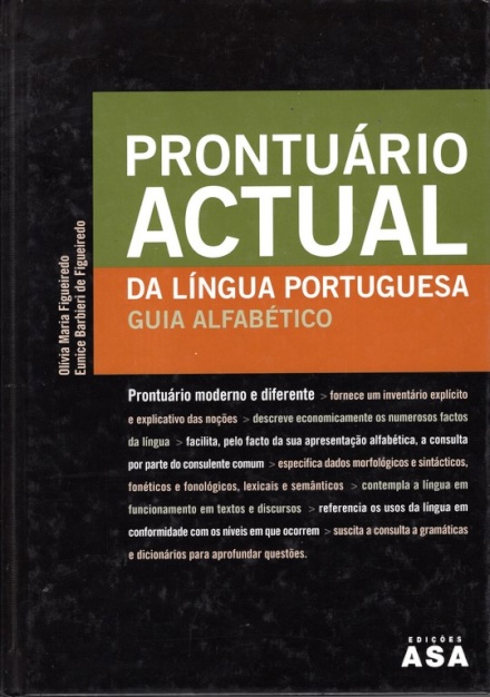 Prontuario Actual Da Lingua Portug.