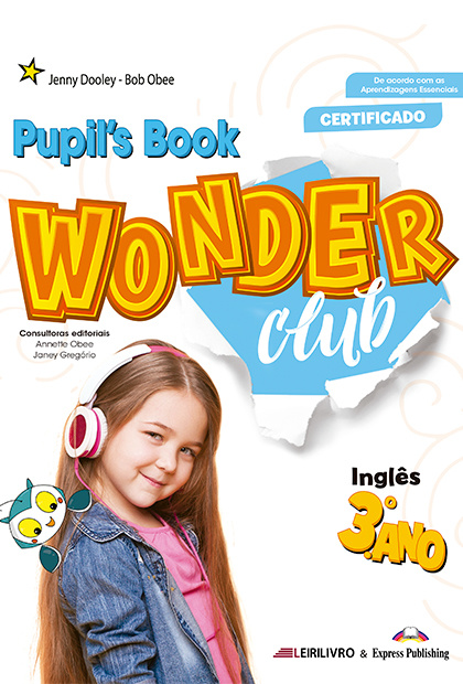 Wonder Club 3.º Ano Livro do aluno + Licença digital 2024