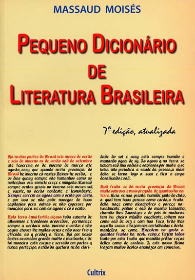 Pequeno Dicionário de Literatura Brasileira