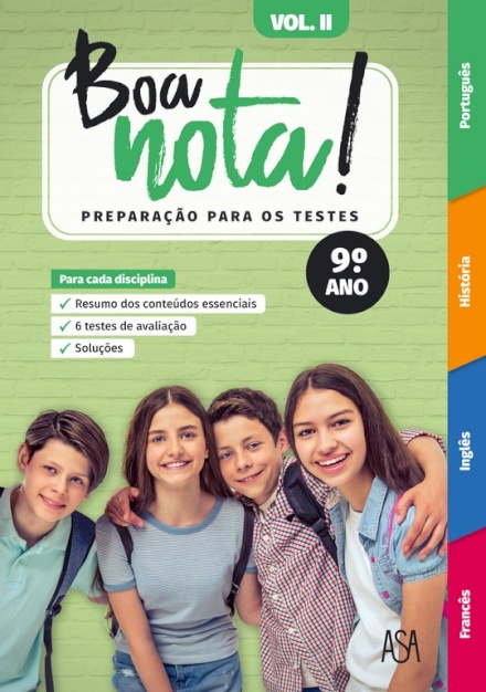 Boa Nota! Preparação para os Testes 9.º ano Vol 2