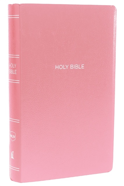 NKJV, Gift and Award Bible, Leather-Look, Pink, Red Letter, Comfort Print : Holy Bible, New King James Version