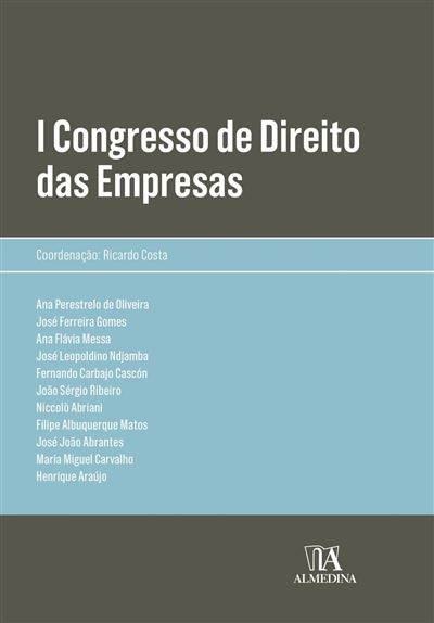 I Congresso De Direito Das Empresas