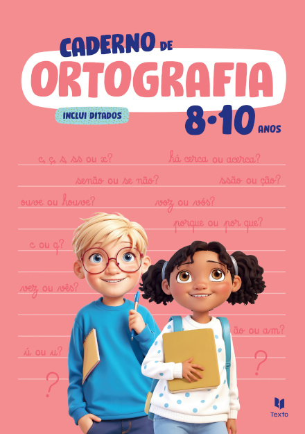 Caderno de ortografia - Inclui Ditados 8/10 anos