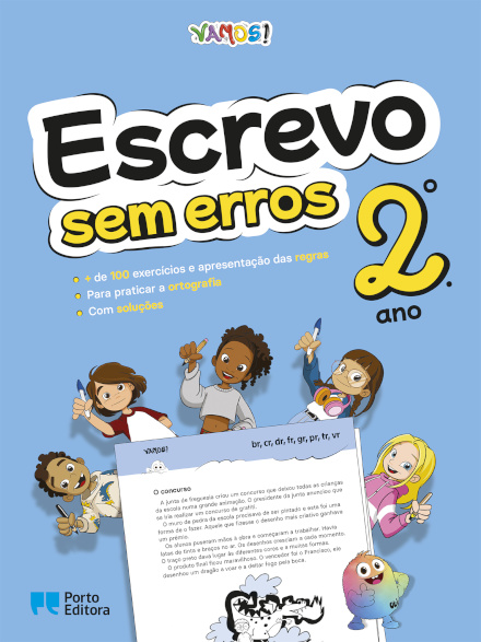 VAMOS! - Escrevo sem erros 2 - 2.º ano  Exercícios para praticar a ortografia