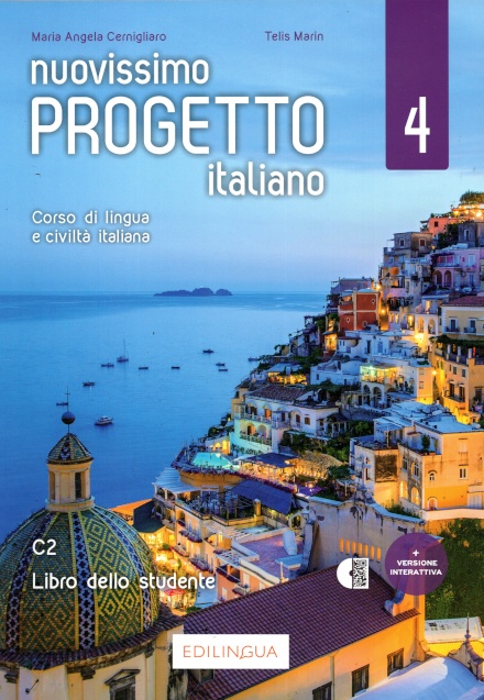 Nuovissimo Progetto italiano 4 – Corso di lingua e civiltà italiana - Libro dello studente + DVD Video - 200 pages