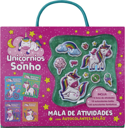 Unicórnios De Sonho - Mala Atividades Com Autocolantes