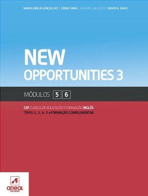 New Opportunities 3 - Inglês - Módulos 5 e 6 - Cursos de Educação e Formação 2024