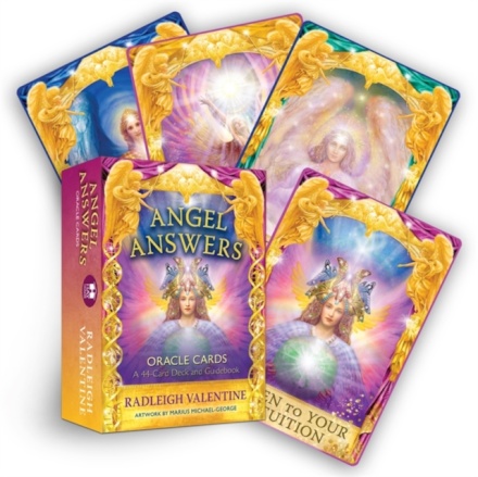 Angel Answers Oracle Cards : A 44-Card Deck and Guidebook