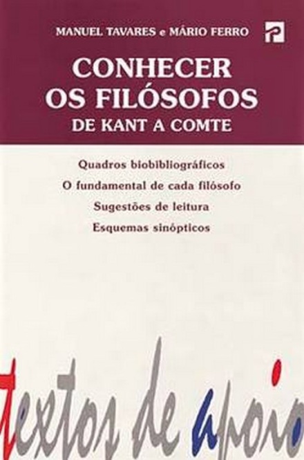 Conhecer os Filosófos - de Kant a Comte