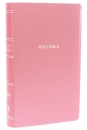 NKJV, Gift and Award Bible, Leather-Look, Pink, Red Letter, Comfort Print : Holy Bible, New King James Version