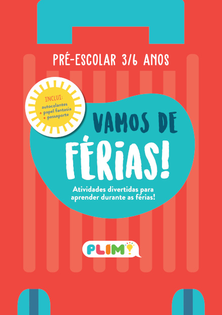 PLIM! Vamos de Férias! 3/6 anos