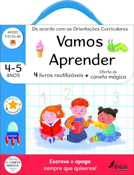 Vamos Aprender 4-5 Anos: Malinha Escreve e Apaga