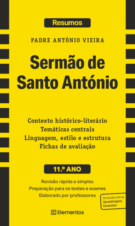 Resumos - Sermão de Santo António - Padre António Vieira - 11.º Ano