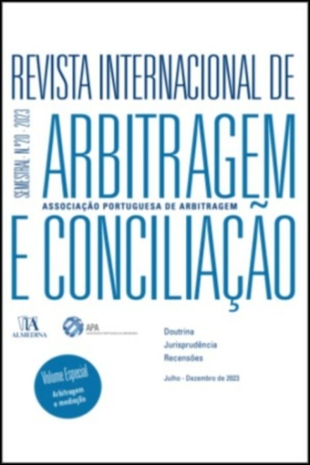 Revista Internacional De Arbitragem E Conciliação Volume N.º 20 - 2023