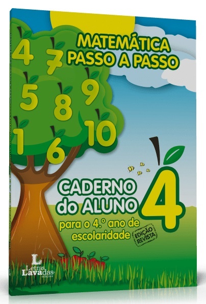 Matemática Passo a Passo: Caderno do Aluno para o 4º Ano de Escolaridade