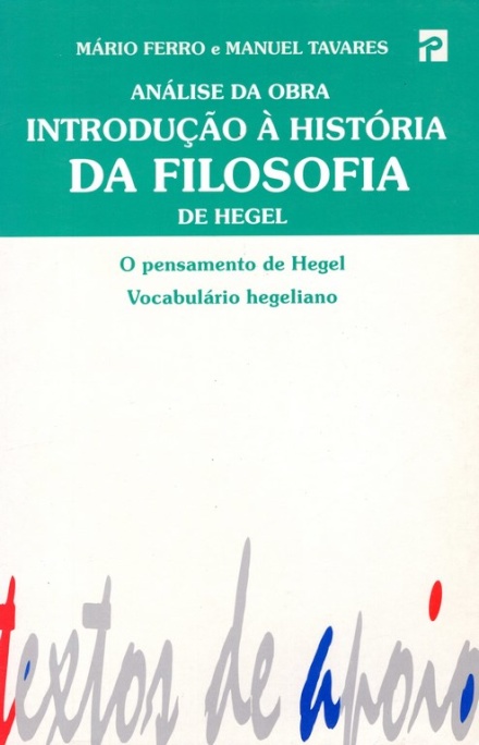 Análise da Obra Introdução à História da Filosofia