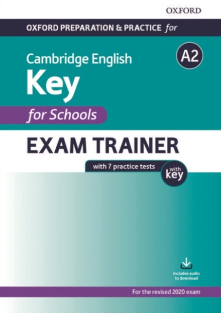 Cambridge English A2 Key for Schools Exam Trainer Student’s Book Pack with Key