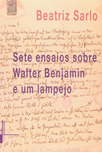 Sete Ensaios Sobre Walter Benjamin E Um Lampejo