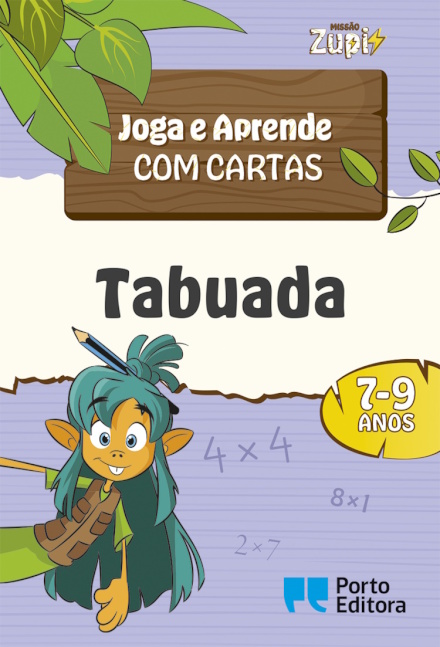 MISSÃO Zupi - Tabuada - Joga e Aprende com cartas - 7-9 anos