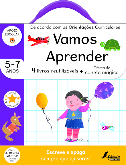 Vamos Aprender 5-7 Anos: Malinha Escreve e Apaga