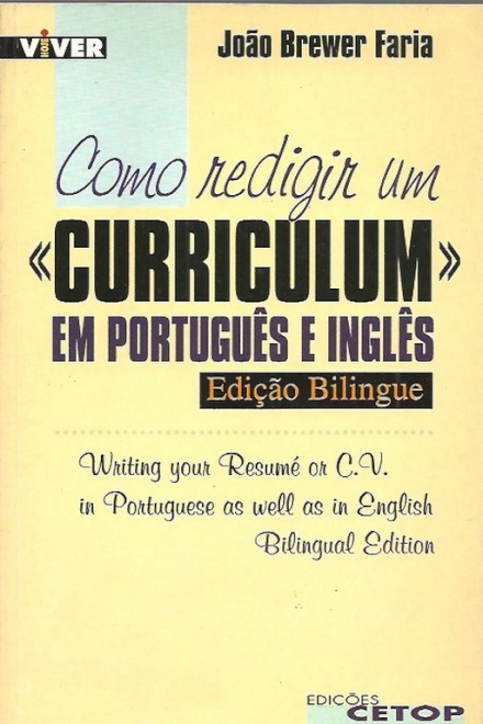 Como Redigir Um Curriculum em port.e ingles