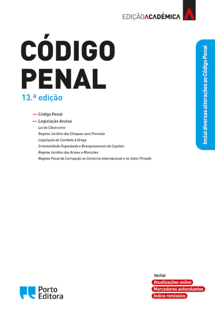 Código Penal - Edição Académica - 13.ª edição