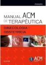 Manual Acm De Terapêutica Ginecologia E Obstetrícia