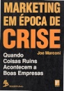 Marketing em época de crise