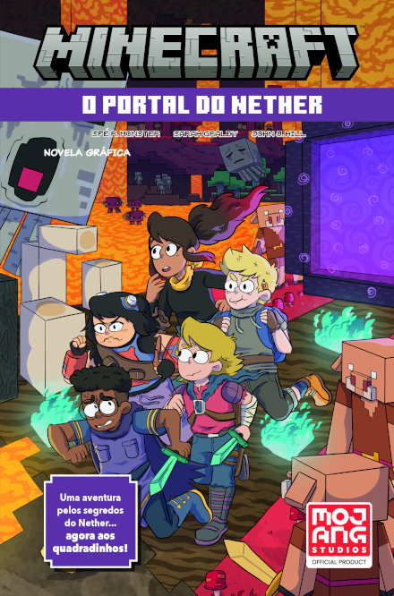 Minecraft: O Portal do Nether: Novela Gráfica