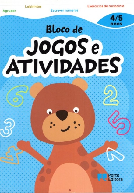 Bloco de Jogos e Atividades - 4/5 Anos