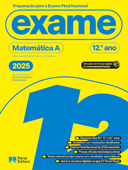 Preparação para o Exame Final Nacional 2025 - Matemática A - 12.º ano