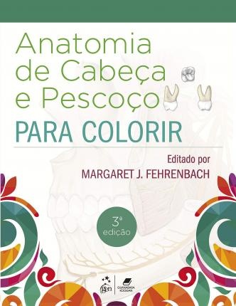 Anatomia De Cabeça E Pescoço Para Colorir