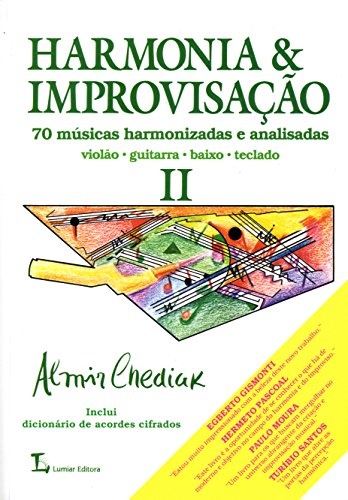 Harmonia e improvisação v.2 violão guitarra baixo teclado