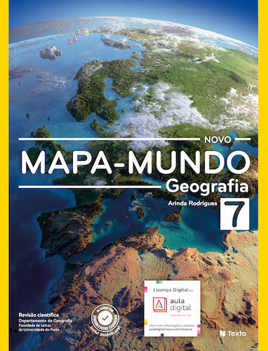 Mapa-mundo 7 - Manual do aluno 2024