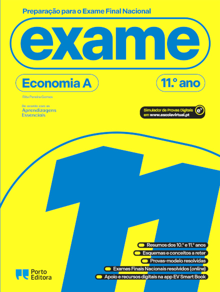 Preparação para o Exame Final Nacional - Economia A - 11.º Ano