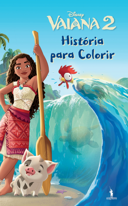 Vaiana 2: História Para Colorir