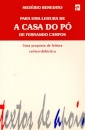 Para uma Leitura de A Casa do Pó