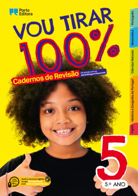 Vou tirar 100% - 5.º Ano - Cadernos de Revisão 