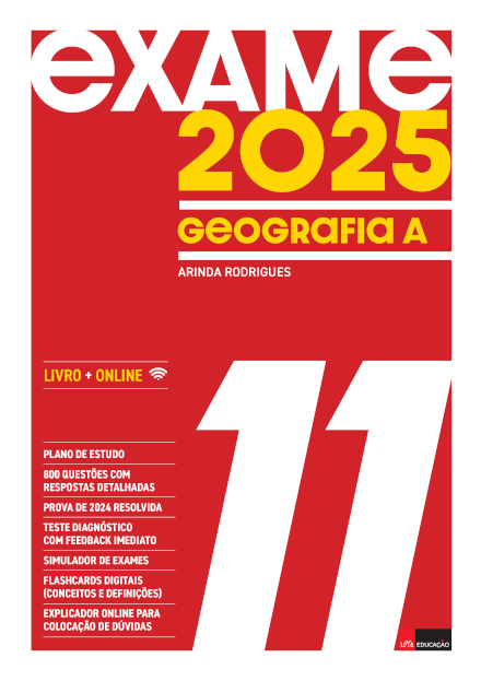 Exame 2025 Geografia A 11.º ano