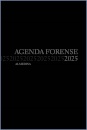 Agenda Forense 2025 (Preto)