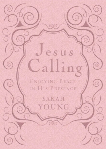 Jesus Calling, Pink Leathersoft, with Scripture References : Enjoying Peace in His Presence (a 365-Day Devotional)