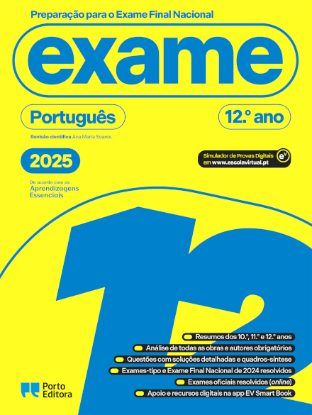 Preparação para o Exame Final Nacional 2025 - Português - 12.º Ano