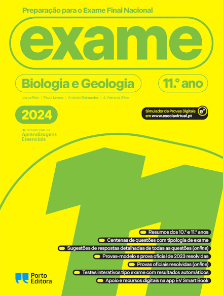 Preparação para o Exame Final Nacional 2024 - Biologia e Geologia - 11.º Ano